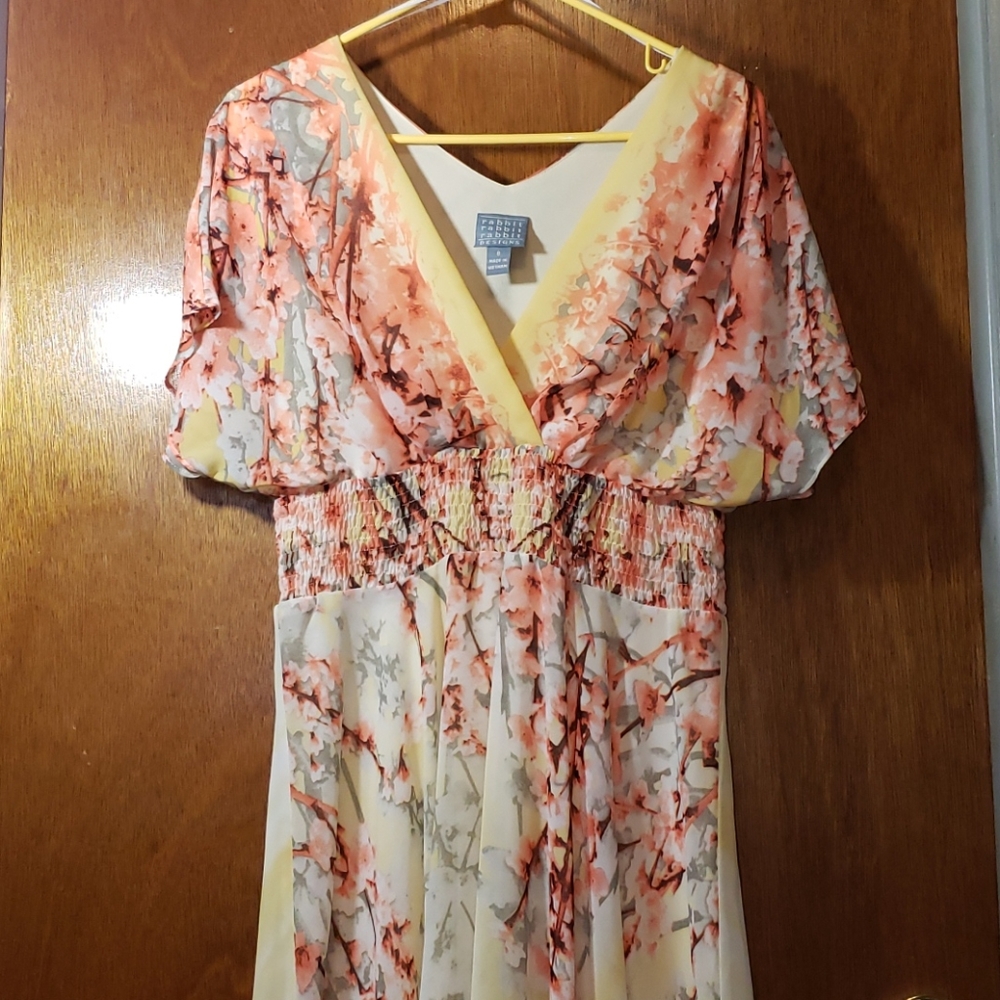 Rabbit Designs Multi colored Pullover Dress size 8